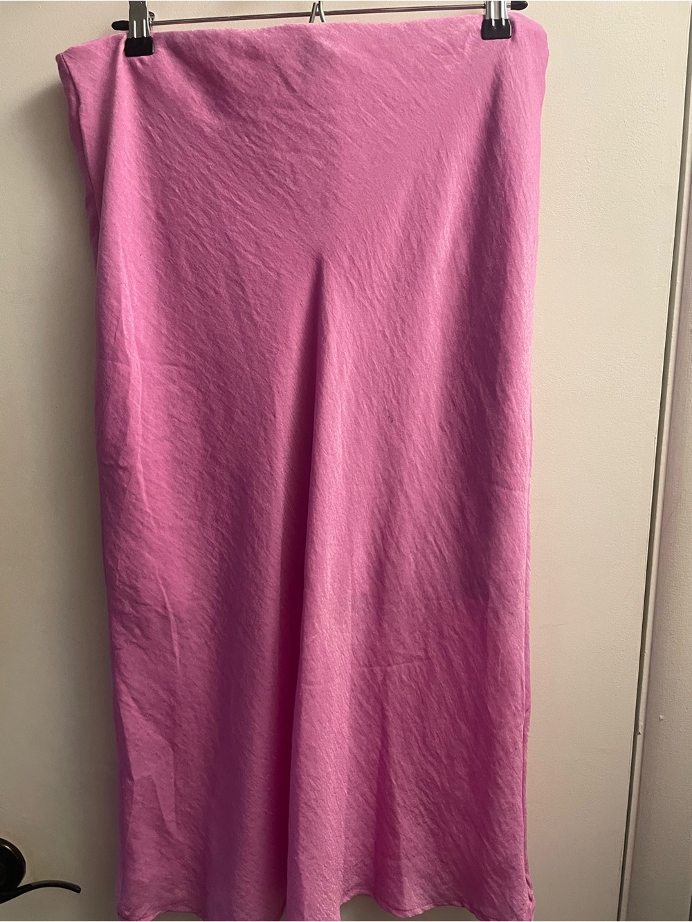 Women's Pink Midi Skirt